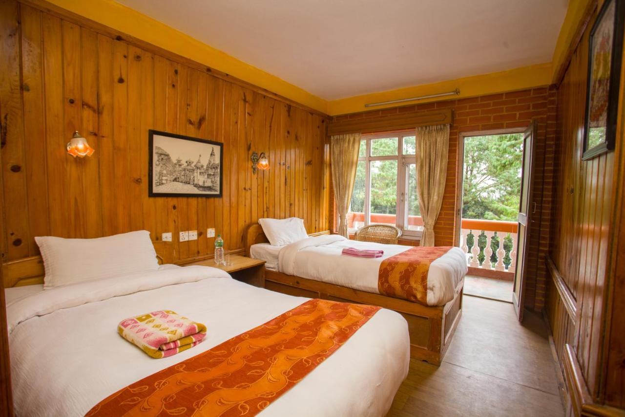 Langtang View Nagarkot Bed And Breakfast Kültér fotó